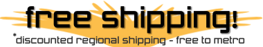free shipping discounted regional shipping